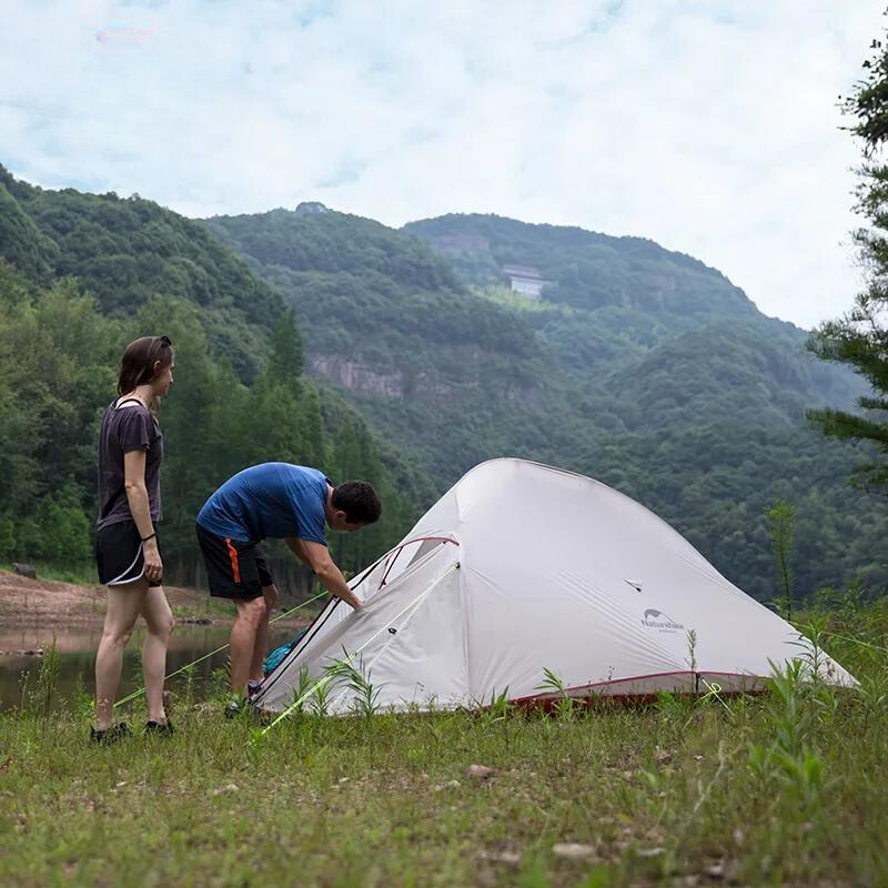 Lightweight, durable, and waterproof, the Camping Tent CloudUp Ultralight Naturehike is quick to setup it has compact design and spacious interior make it ideal for any adventure. 