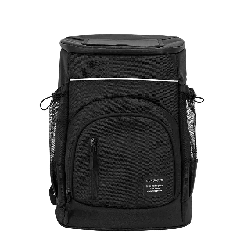 Cooler Backpack leak-proof, ergonomic, and designed for outdoor adventures. Keeps beverages cold for hours while offering hands-free convenience.