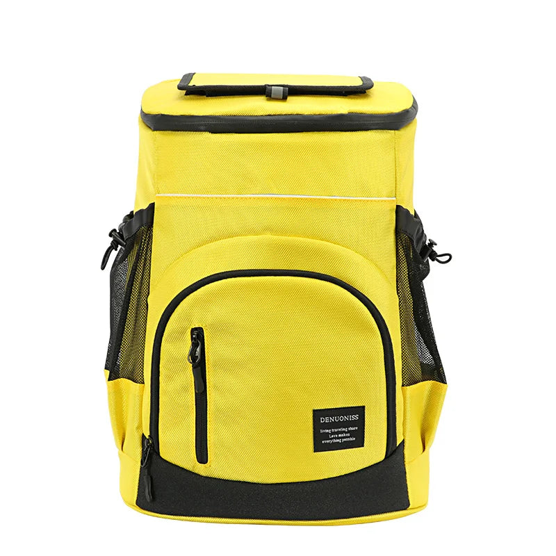 Cooler Backpack leak-proof, ergonomic, and designed for outdoor adventures. Keeps beverages cold for hours while offering hands-free convenience.