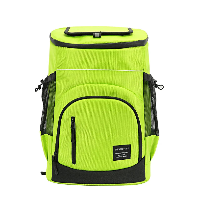 Cooler Backpack leak-proof, ergonomic, and designed for outdoor adventures. Keeps beverages cold for hours while offering hands-free convenience.