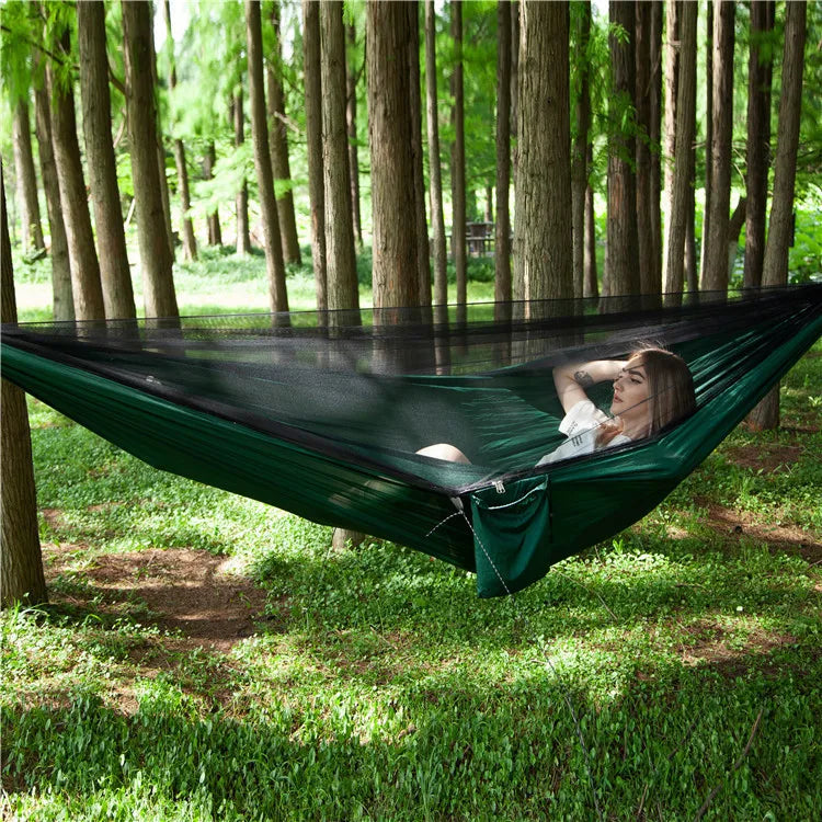 Portable Hammock Two-Person with Mosquito Net