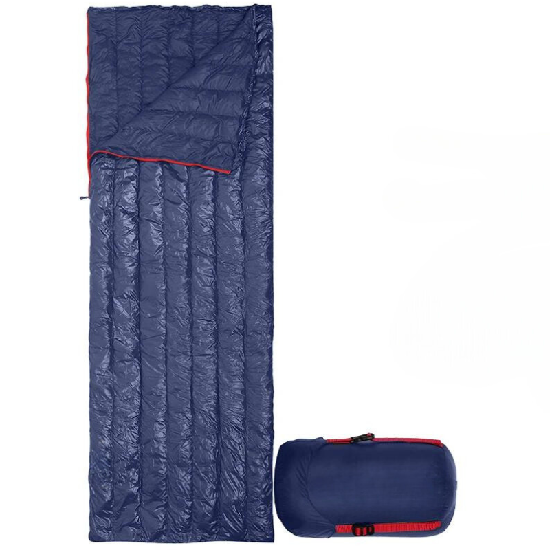 Sleeping Bag Goose Down - lightweight, warm and water-resistant  designed for comfort and portability. Ideal for camping, hiking, backpacking and more.