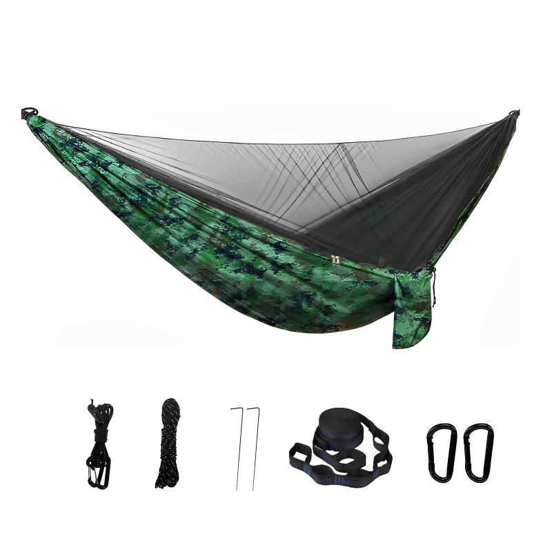 Portable Hammock Two-Person with Mosquito Net