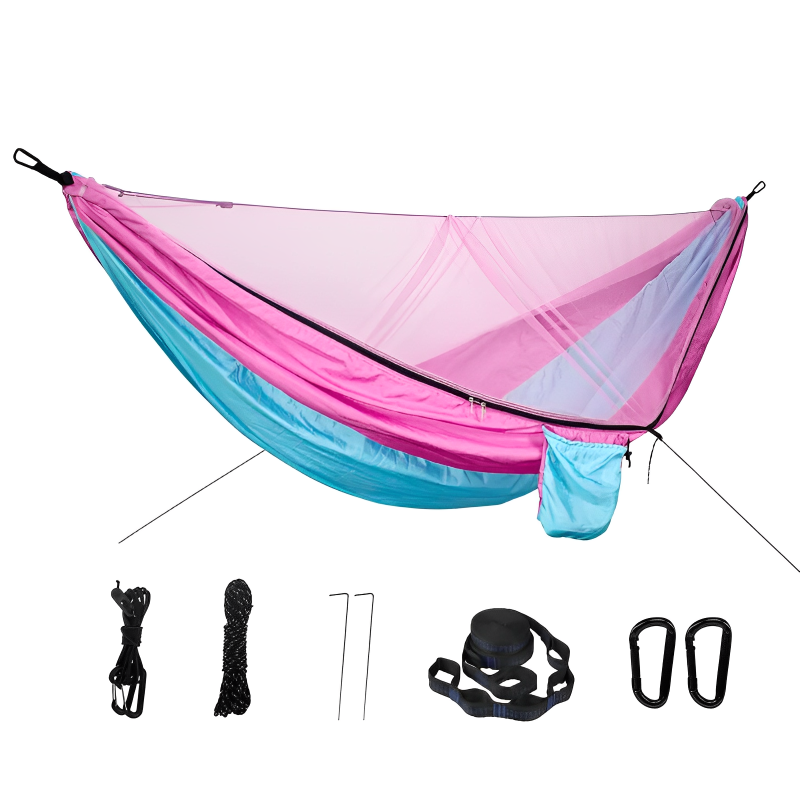 Portable Hammock Two-Person with Mosquito Net